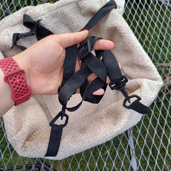 Fleece Lined Pet Dog Cat Carseat/Booster - Picture 12 of 14